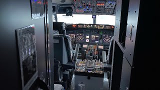 MSFS2020 FDS 737800 Fully enclosed Home Cockpit Simulator Tour [upl. by Ahsienauq188]