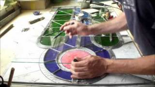 How Handmade Stained Glass is Made [upl. by Ellesij]