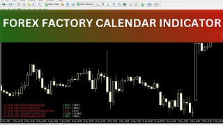 Forex Factory Calendar Indicator MT4  FREE DOWNLOAD [upl. by Aikal675]