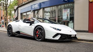 LAMBORGHINI HURACAN PERFORMANTE SPYDER  FIRST DRIVE [upl. by Desdemona]