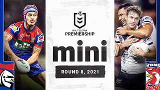 Roosters travel up the M1 to face the Knights  Match Mini  Round 8 2021  NRL [upl. by Dnalevelc132]