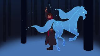 EXPECTO PATRONUM  Animation Exercise [upl. by Nosnorb5]