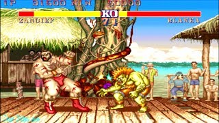 Street Fighter 2 Champion Edition  Zangief Arcade Hardest [upl. by Cornish778]