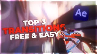 Top 3 Free Transitions for Valorant Montages  Edits and How to Make Them🎬  After Effects [upl. by Wauters]