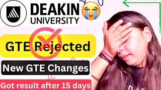 Deakin GTE Interview Refused  Deakin University GTE interview questions and answers  australia [upl. by Lawry]