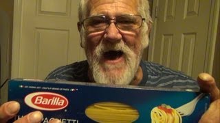 ANGRY GRANDPA HATES BARILLA [upl. by Nilerual815]