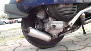 PX 200 with SIMONINI exhaust [upl. by Kendrah401]