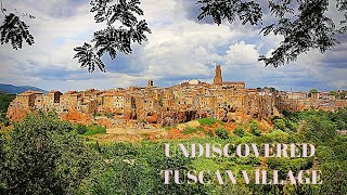 PITIGLIANO the UNDISCOVERED medieval hilltop town in Tuscany [upl. by Ahsekahs598]