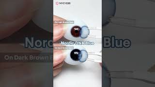 Nordic DNA Series Best For Light Brown Eyes And Dark Brown Eyes colorcontactlenses [upl. by Earleen]