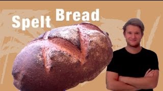 Easy Wholemeal Spelt Bread Recipe [upl. by Galven]