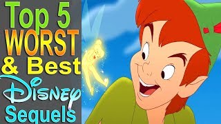 Top 5 Worst amp Best Disney Sequels Animated [upl. by Kannav221]