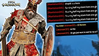 Everyone HATES Warlord  For Honor [upl. by Emse]