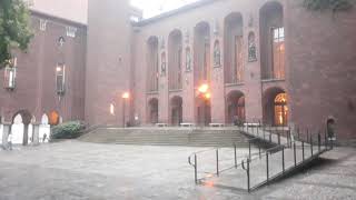 Stockholm City Hall Stadshuset Tours Sweden [upl. by Yarw]