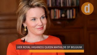 Queen Mathilde Invest in the education of girls in conflict areas [upl. by Sumerlin]