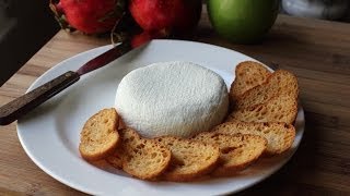 Homemade Cream Cheese  Creamy Yogurt Cheese Spread Recipe [upl. by Nahttam]