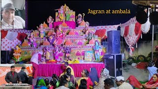 Jagran at ambala jagran [upl. by Noyad877]