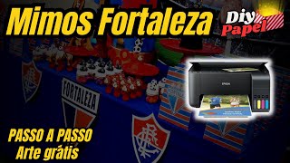 COMO FAZER MIMOS DE ANIVERSÁRIO  CAIXINHAS DE FESTAS LUCRE COM ESSE SERVIÇO  MIMOS TEMA FORTALEZA [upl. by Hoseia]