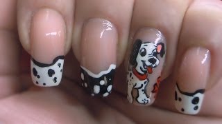 101 dalmatians nailart [upl. by Uriel]