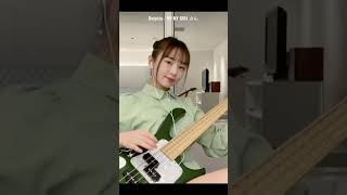 【弾いてみた】Dolphin  OH MY GIRL さん Bass cover [upl. by Karola]