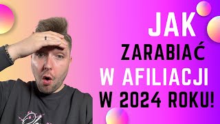 Jak Zarabiać w Afiliacji w 2024 RokuVLOG1 [upl. by Yrrot925]