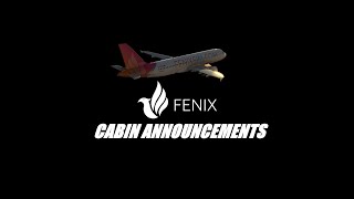 How to Download and Install Fenix A320 Cabin Announcements [upl. by Adnama426]