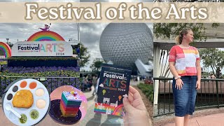 Epcots International Festival of the Arts 2024  Disney College Program Park Day Vlog [upl. by Benildis]