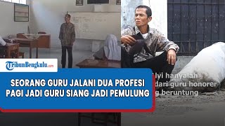 Cerita Pilu Guru Honorer di Sukabumi Pulang Mengajar di Sekolah Alvi Noviardi Jadi Pemulung [upl. by Tjon]