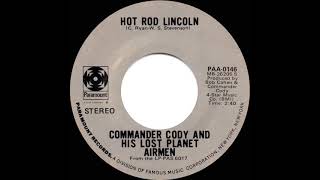 Commander Cody  Hot Rod Lincoln 1971 [upl. by Arrac]