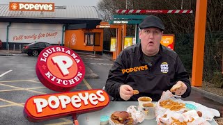 Trying POPEYES for the FIRST TIME [upl. by Caitrin802]