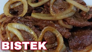 MALAMBOT AT MASARAP NA BISTEK  SUPER EASY BEEF STEAK RECIPE  Tambayan Cooking Lutong bahay [upl. by Ahsaekal]