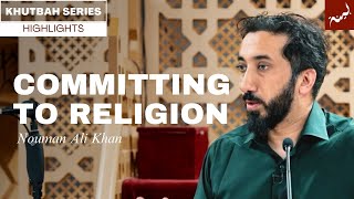 Understanding the quotWhyquot in Islam  Nouman Ali Khan [upl. by Yelsha659]