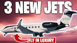 3 JawDropping Private Jets Debuting in 2023 [upl. by Thorman]