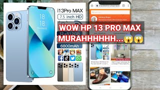 Produk Baru HP Phone i13 Pro max Asli HP 75 inch 12GB RAM512GB ROM 2464MP HD Kamera 5800mAh [upl. by Nyrhtak909]