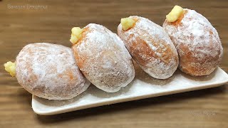 BAVARIAN CREAM DONUTS  CUSTARD DONUTS Recipe [upl. by Ecnahs]