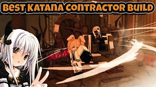 Best Contractor Katana Posers Ring Build  Deepwoken [upl. by Aicsila135]