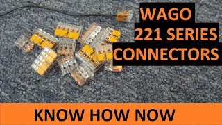 How to Use Wago Connectors  221 Series Lever Nuts [upl. by Litt168]