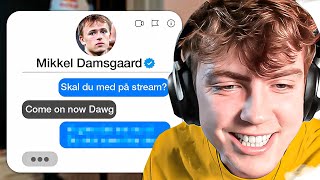 Damsgaard Skal Med På Streamen [upl. by Cyrilla]