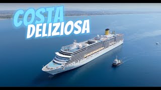 Costa Deliziosa  Katakolon port with DJI mini4 pro [upl. by Lenore]