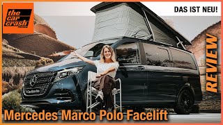 Mercedes Marco Polo Facelift 2023 Alle Infos zum neuen Van auf VKlasse Basis Review  Test  POV [upl. by Dyann]