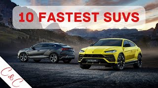 Top 10 Fastest SUVs in the World for 2022 [upl. by Aitselec]