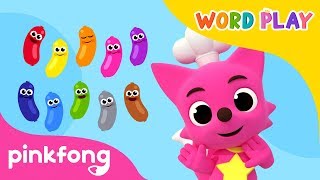 Colors  Ten Fat Sausages  Word Play  Pinkfong Songs for Children [upl. by Rillings]