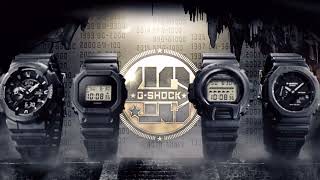 GSHOCK 40th anniversary Remaster Black series product video [upl. by Gwenore696]