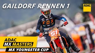 ADAC MX Youngster Cup Gaildorf  Rennen 1  ADAC Motorsports [upl. by Ees798]