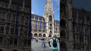 Marienplatz München 😍🇩🇪trending youtube ytshorts music explore youtubeshorts germanyfyp [upl. by Yekciv]