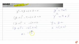 Find the vertex focus  latus rectum  directrix and length of the latus rectum of parabola [upl. by Bolme]