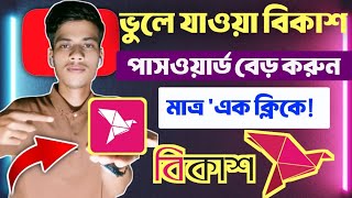 ভুলে যাওয়া বিকাশের পাসওয়ার্ড নিজেই উদ্ধার করুন  How to Reset Bkash PIN [upl. by Amsirp965]