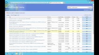 Download Windows Catalog Update security Patches WSUS [upl. by Gladys]