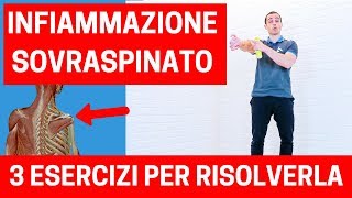 Infiammazione o lesione del sovraspinato cosa fare esercizi molto efficaci [upl. by Hoi565]