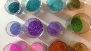 make your own embossing powder colors [upl. by Aubrette982]