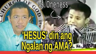 Bro Eli Soriano FULL Debate Reaction quotJESUS din ang Pangalan ng Amaquot vs Jeffrey del Mundo  U3 [upl. by Krischer]